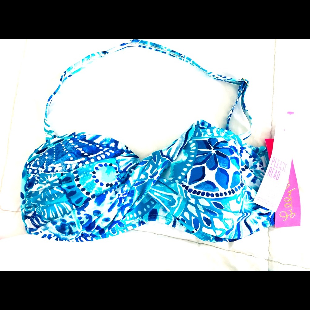 NWT size 6 Lilly Pulitzer bikini top